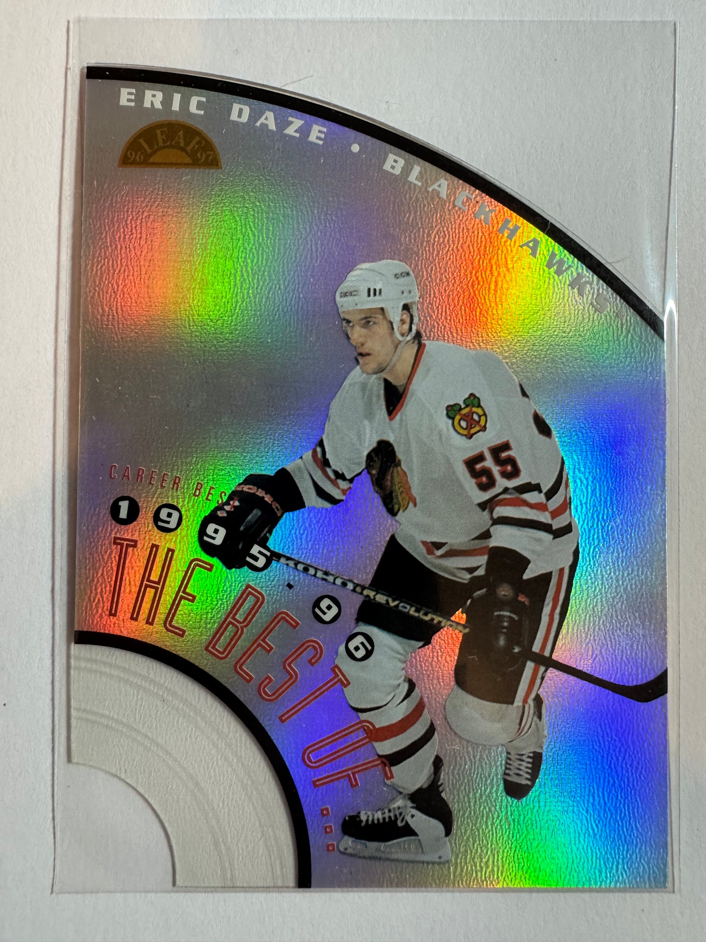 ERIC DAZE - 1996 Donruss Leaf The Best of #2, xxxx/1500