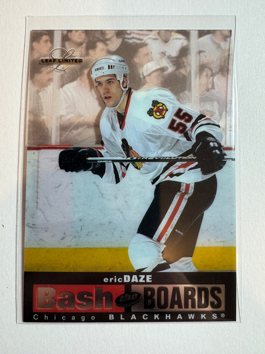 ERIC DAZE - 1996 Donruss Leaf Limited Bash the Boards Clear Cut #10, xxxx/2500