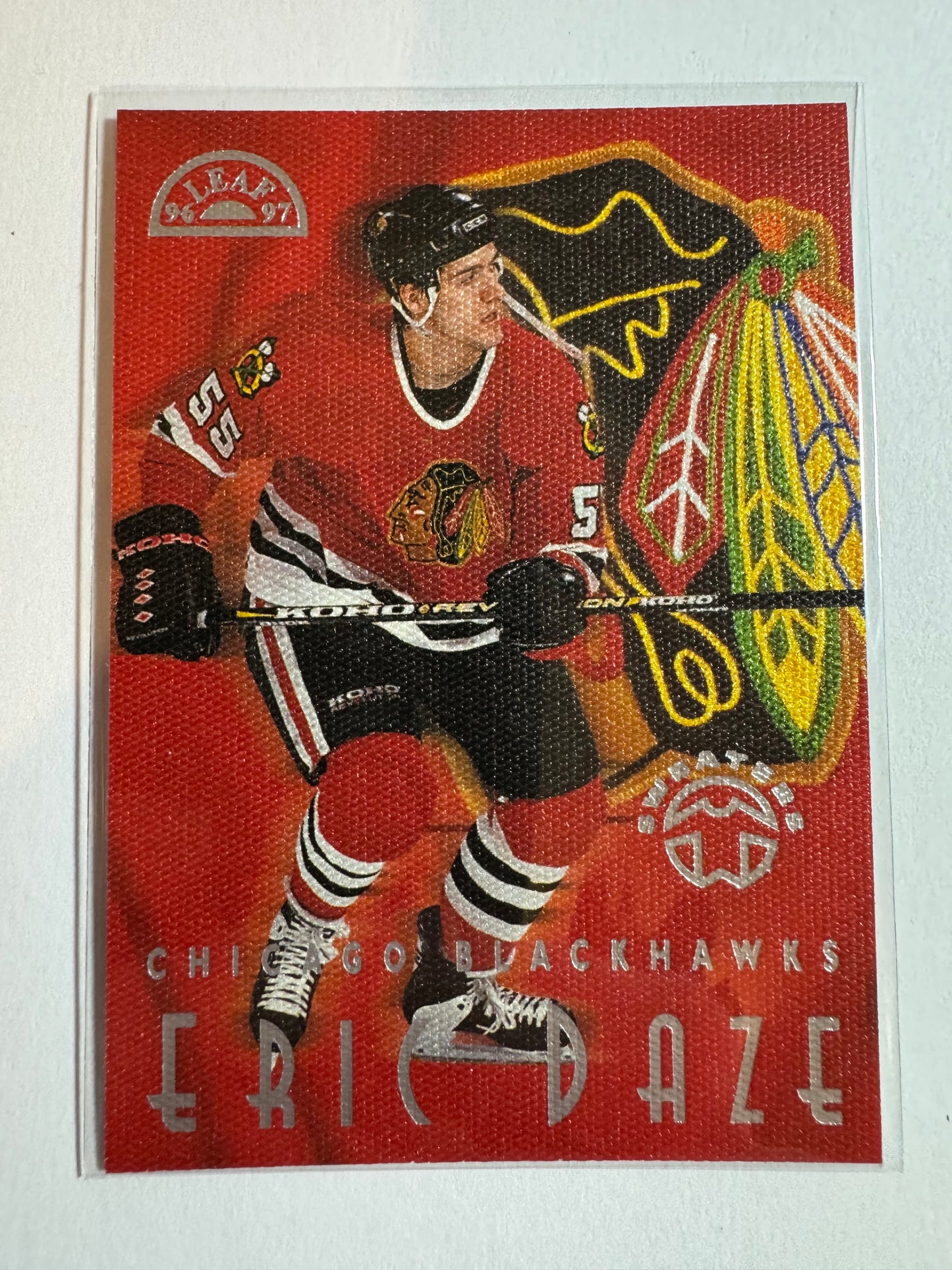 ERIC DAZE - 1996 Donruss Leaf Sweaters #7, xxxx/5000