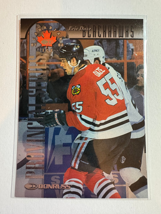 ERIC DAZE - 1997 Donruss Canadian Ice Provincial Series #21, xxx/750