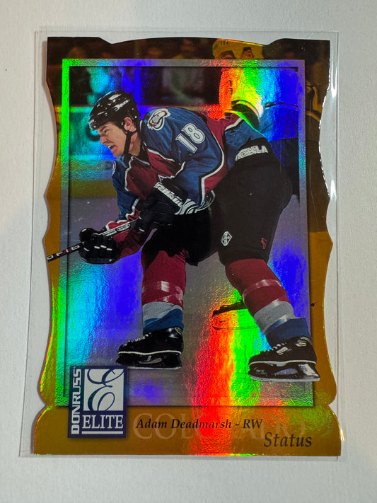 ADAM DEADMARSH - 1997 Donruss Elite Status Die Cut #75, xxx/100