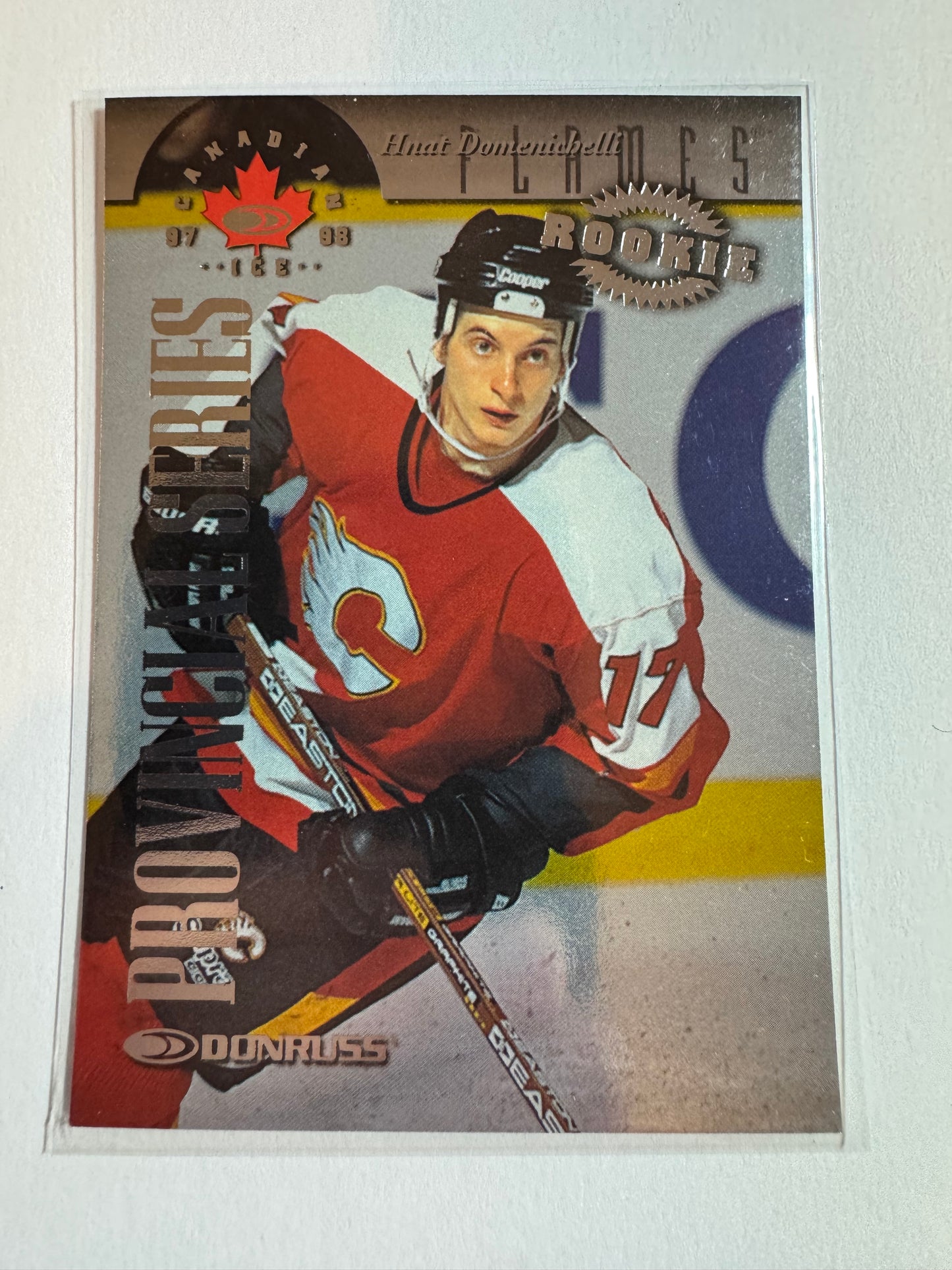 HNAT DOMENICHELLI - 1996 Donruss Canadian Ice Provincial Series #131, xxx/750