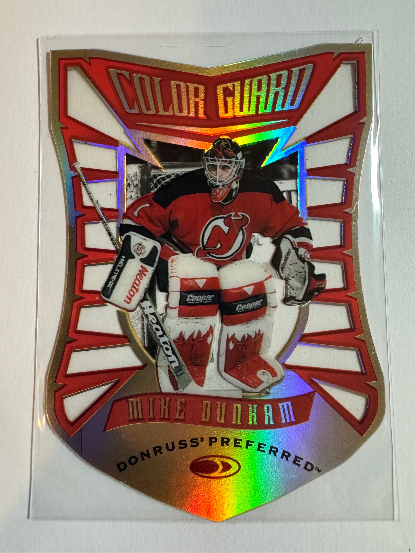 MIKE DUNHAM - 1997 Donruss Preferred Color Guard Die Cut #17, xxxx/1500