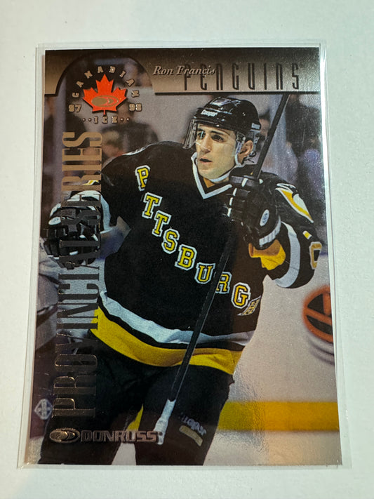 RON FRANCIS - 1997 Donruss Canadian Ice Provincial Series #44, xxx/750