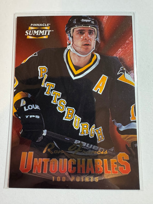 RON FRANCIS - 1996 Pinnacle Summit Untouchables #4, xxxx/1000