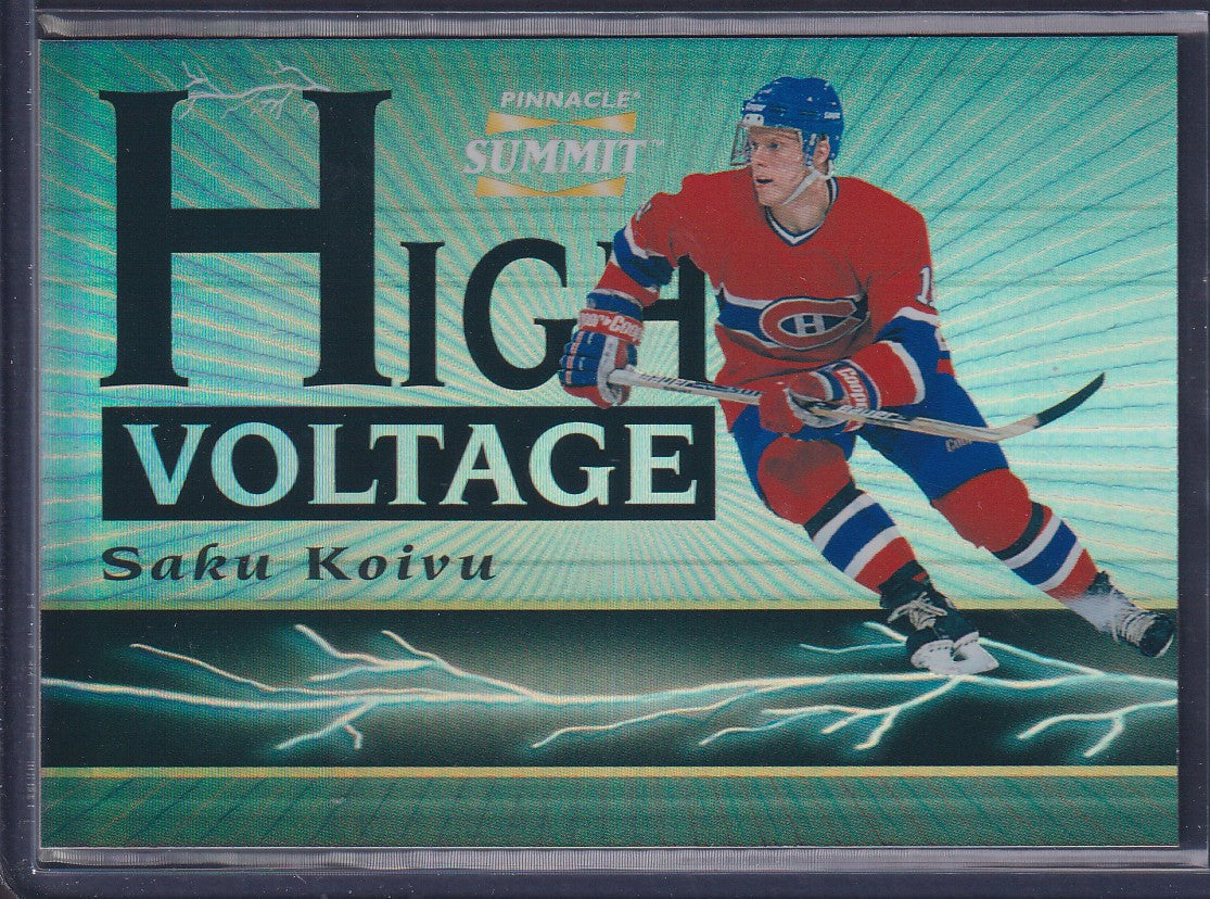 SAKU KOIVU - 1996 Pinnacle Summit High Voltage #14, xxxx/1500