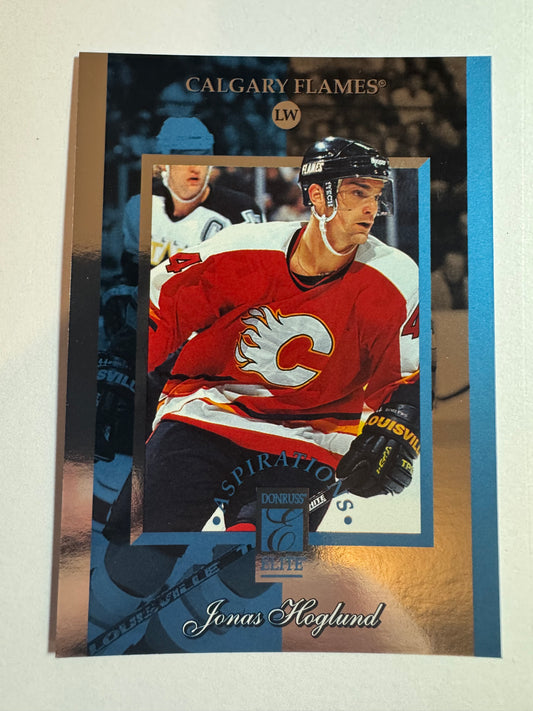 JONAS HOGLUND - 1996 Donruss Elite Aspirations #12, xxxx/3000