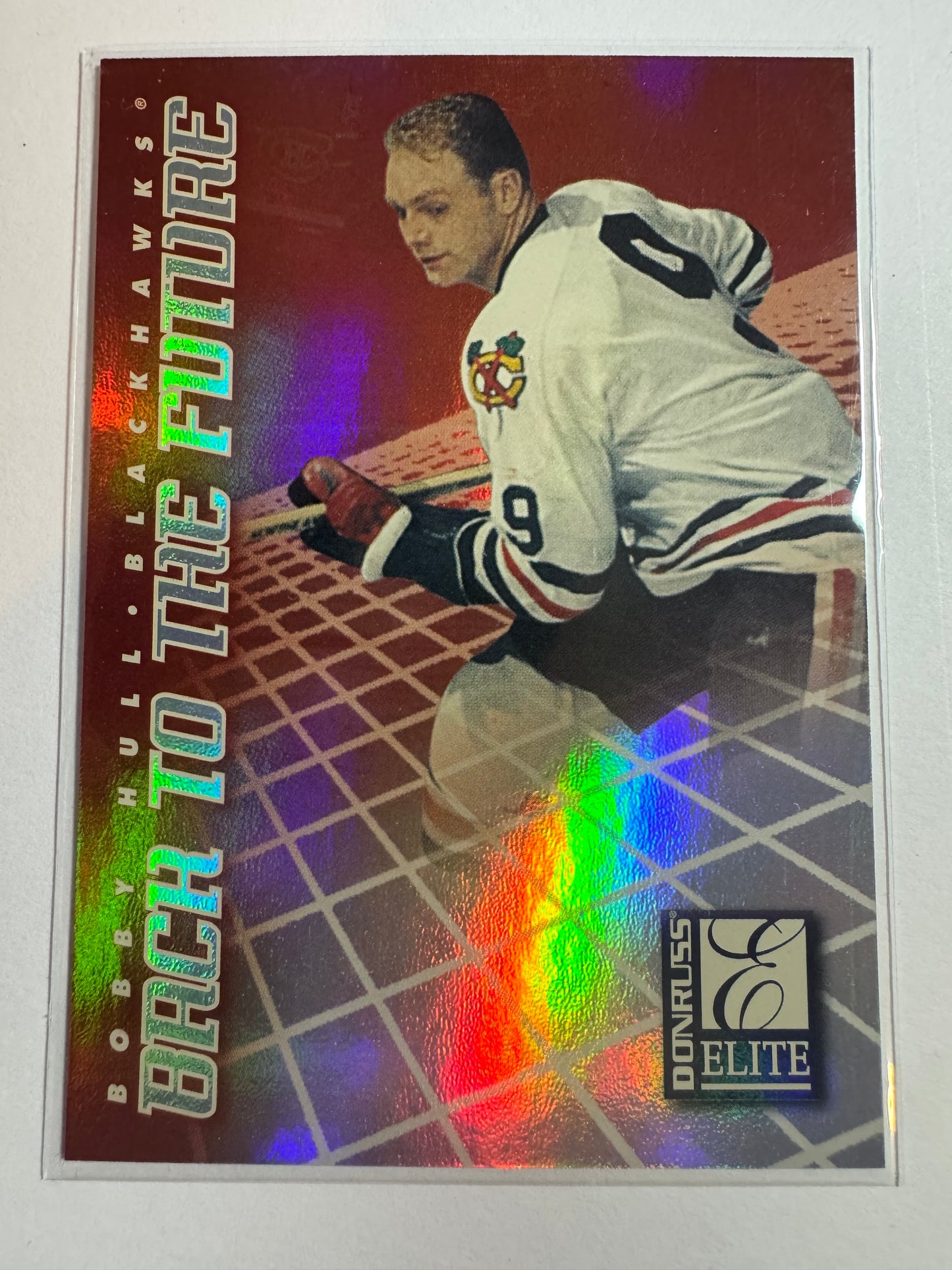 BOBBY HULL / BRETT HULL - 1997 Donruss Elite Back to the Future #6, xxxx/1500
