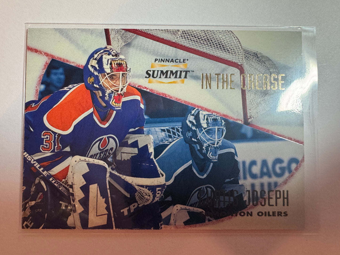 CURTIS JOSEPH - 1996 Pinnacle Summit In the Crease #5, xxxx/6000