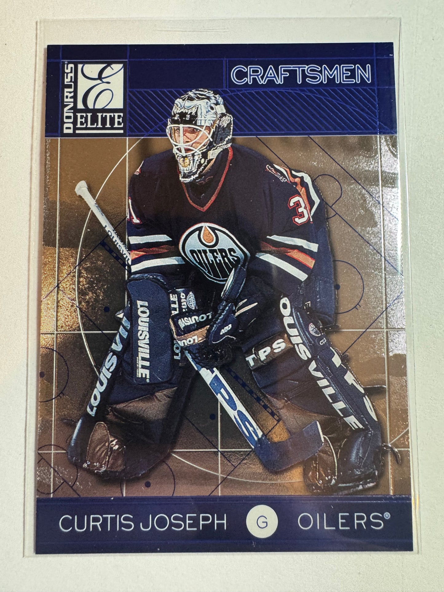 CURTIS JOSEPH - 1997 Donruss Elite Craftsmen #29, xxxx/2500