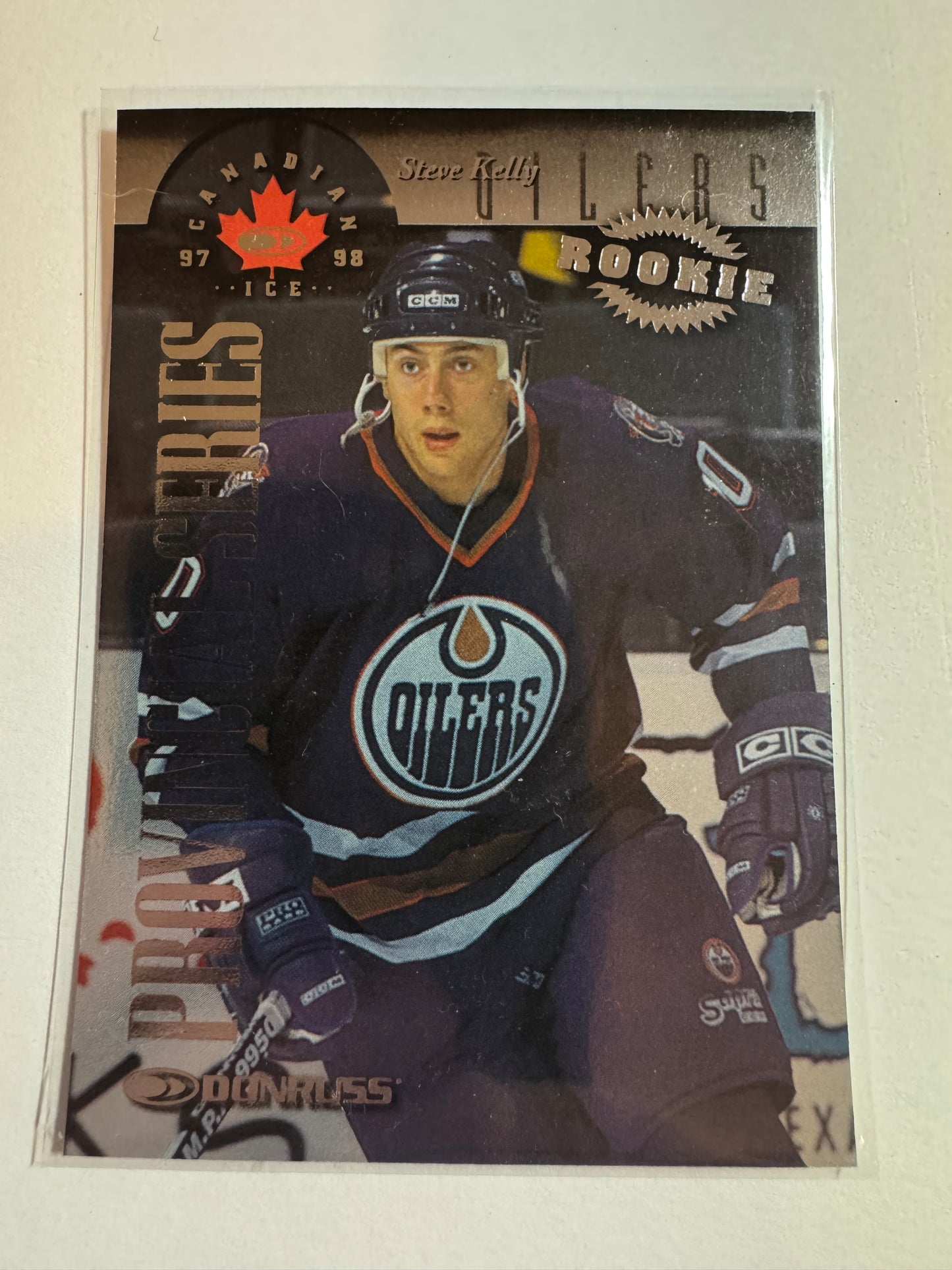 STEVE KELLY - 1997 Donruss Canadian Ice Provincial Series #130, xxx/750