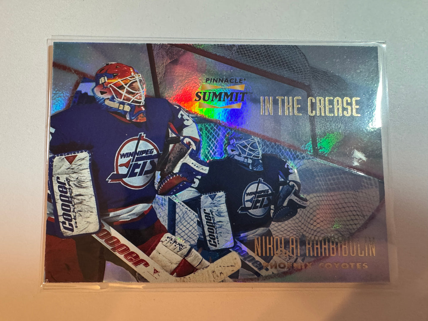 NIKOLAI KHABIBULIN - 1996 Pinnacle Summit In the Crease #PSITC-12, xxx/600