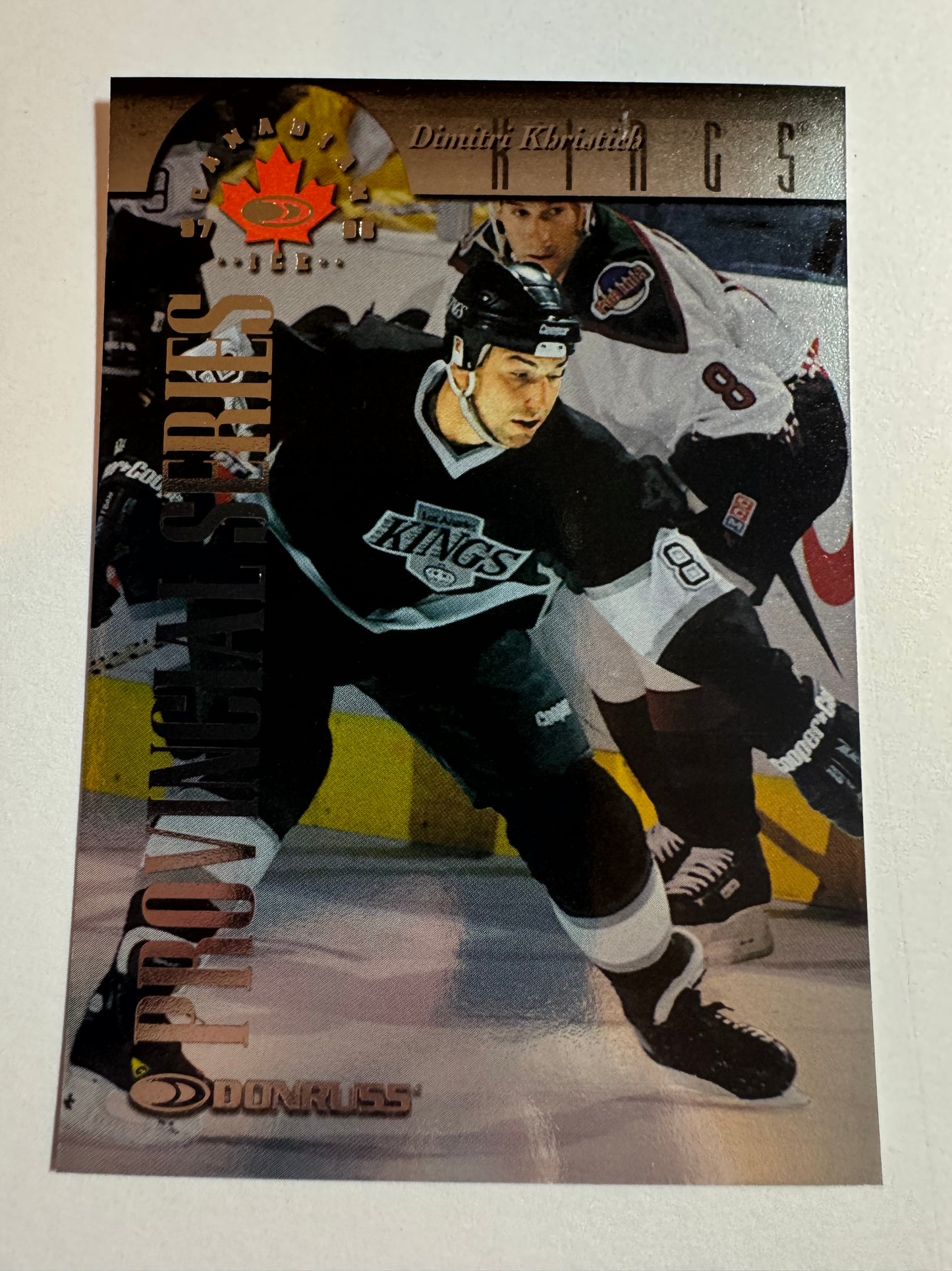 DIMITRI KHRISTICH - 1997 Donruss Canadian Ice Provincial Series #58, xxx/750