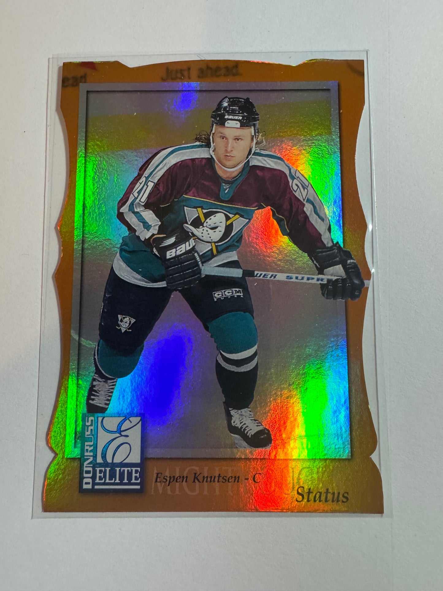 ESPEN KNUTSEN - 1997 Donruss Elite Status Die Cut #106, xxx/100