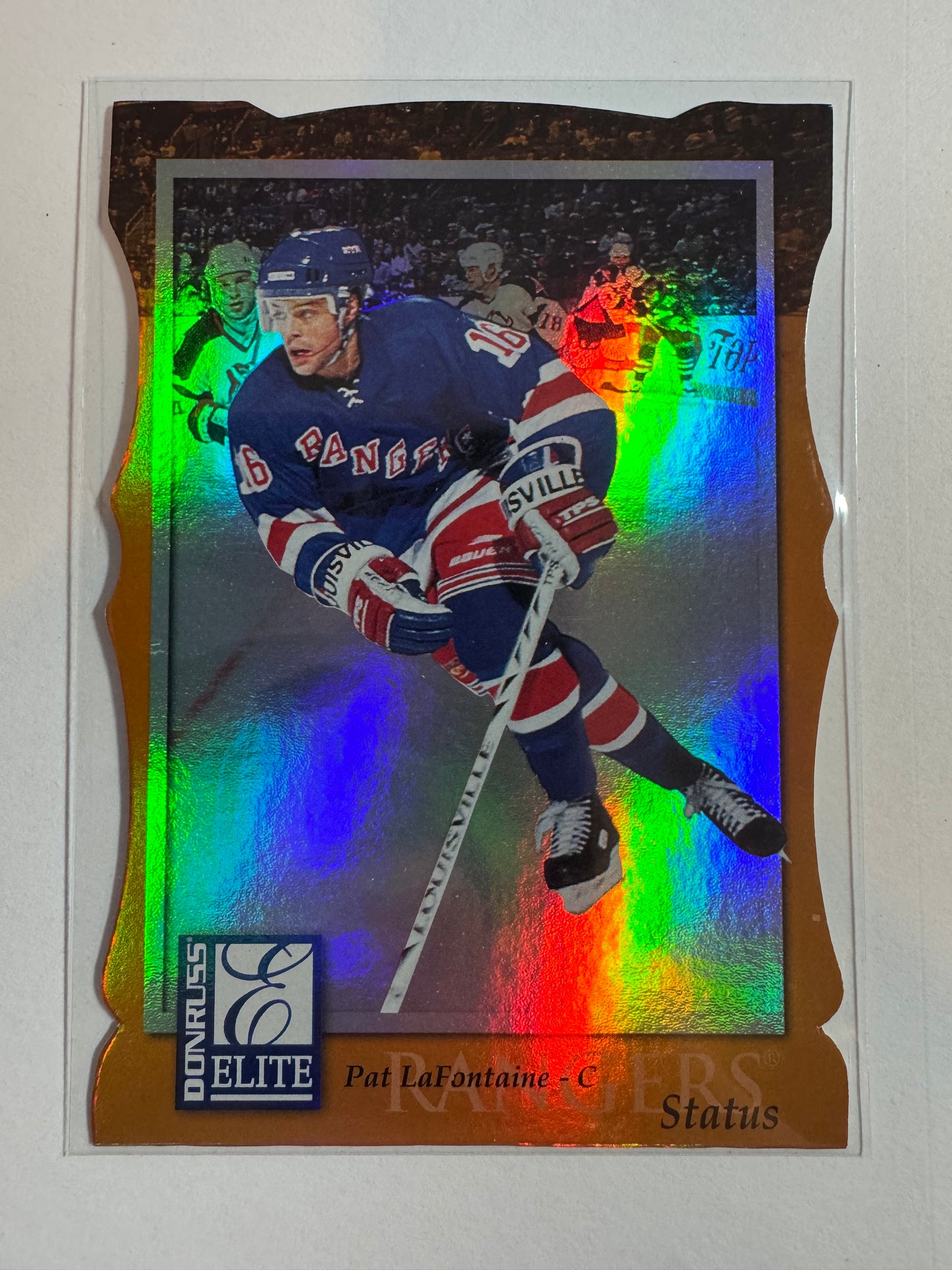 PAT LAFONTAINE - 1997 Donruss Elite Status Die Cut #111, xxx/100