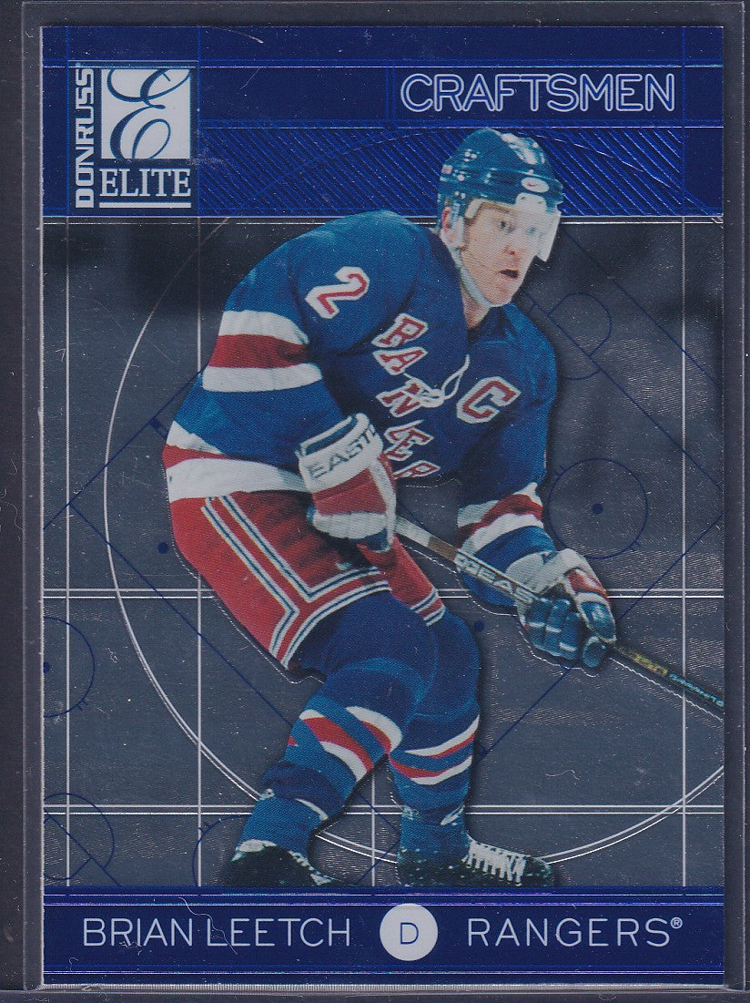 BRIAN LEETCH - 1997 Donruss Elite Craftsmen #30, xxxx/2500