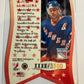 BRIAN LEETCH - 1997 Donruss Leaf Banner Season Die Cut #17, xxxx/3500