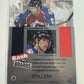 CLAUDE LEMIEUX - 1996 Donruss Leaf Limited Bash the Board Clear Cut Die Cut #6, xxx/250