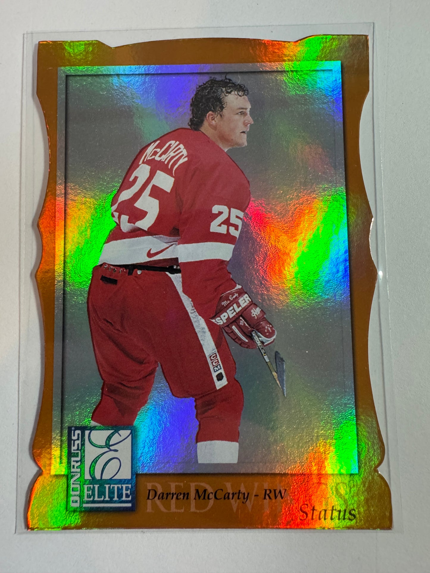 DARREN MCCARTY - 1997 Donruss Elite Status Die Cut #84, xxx/100