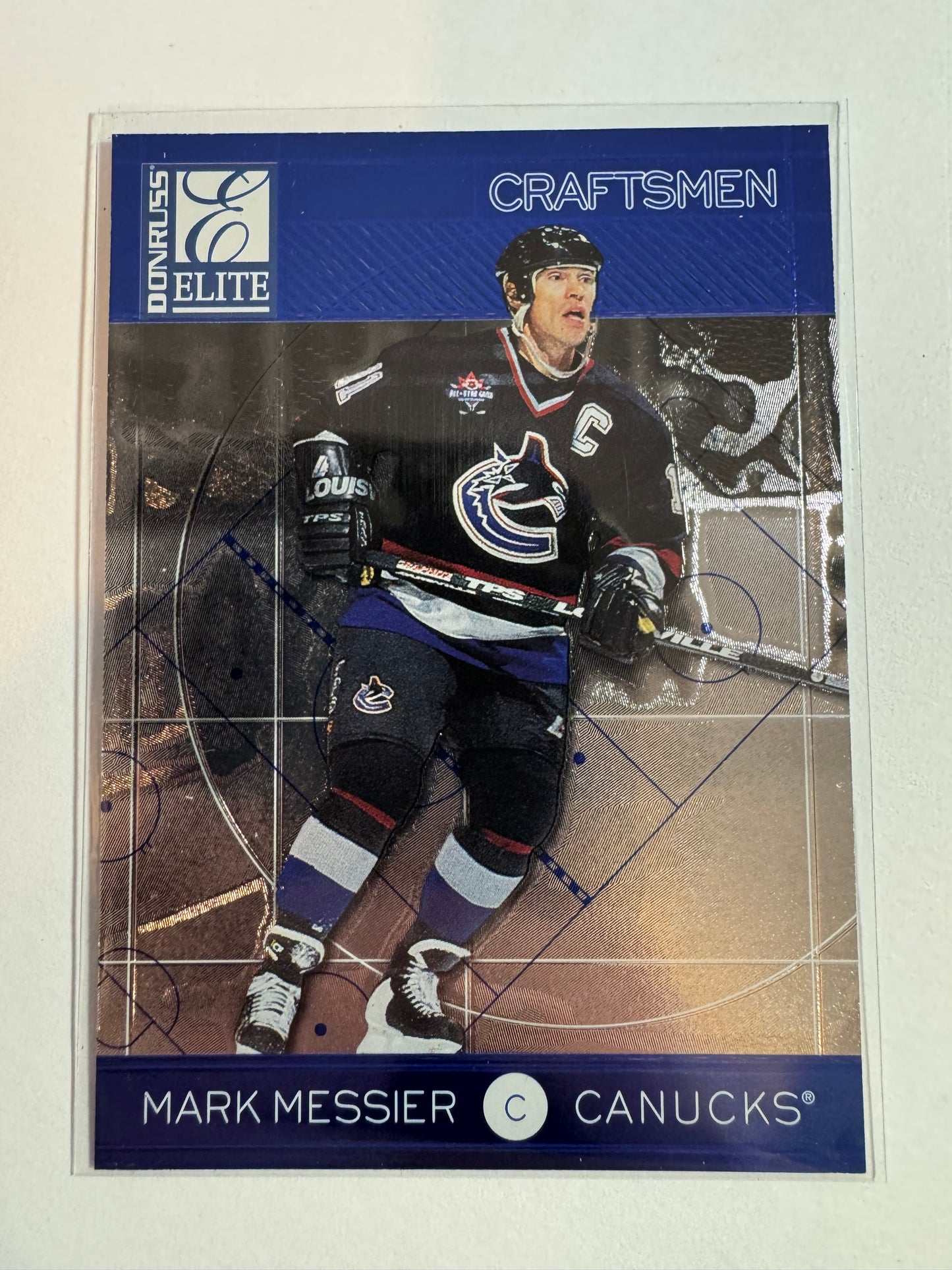 MARK MESSIER - 1997 Donruss Elite Craftsmen #4, xxxx/2500