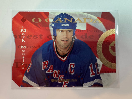 MARK MESSIER - 1996 Donruss Canadian Ice O Canada Die Cut #3, xxxx/2000