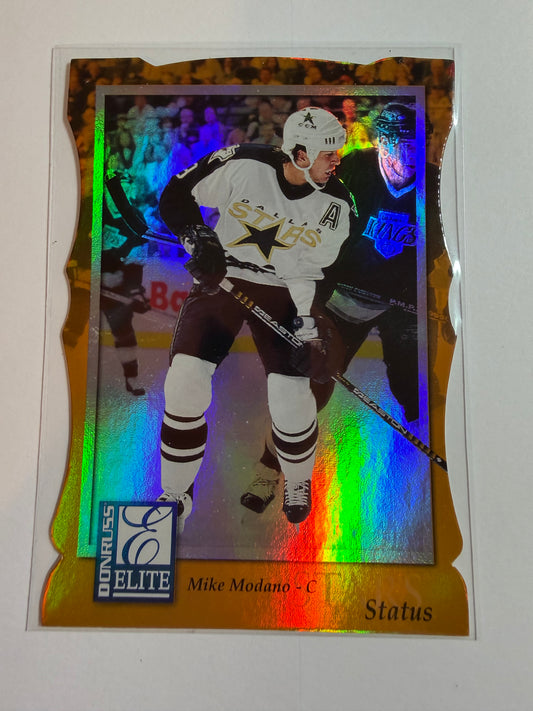 MIKE MODANO - 1997 Donruss Elite Status Die Cut #2, xxx/100
