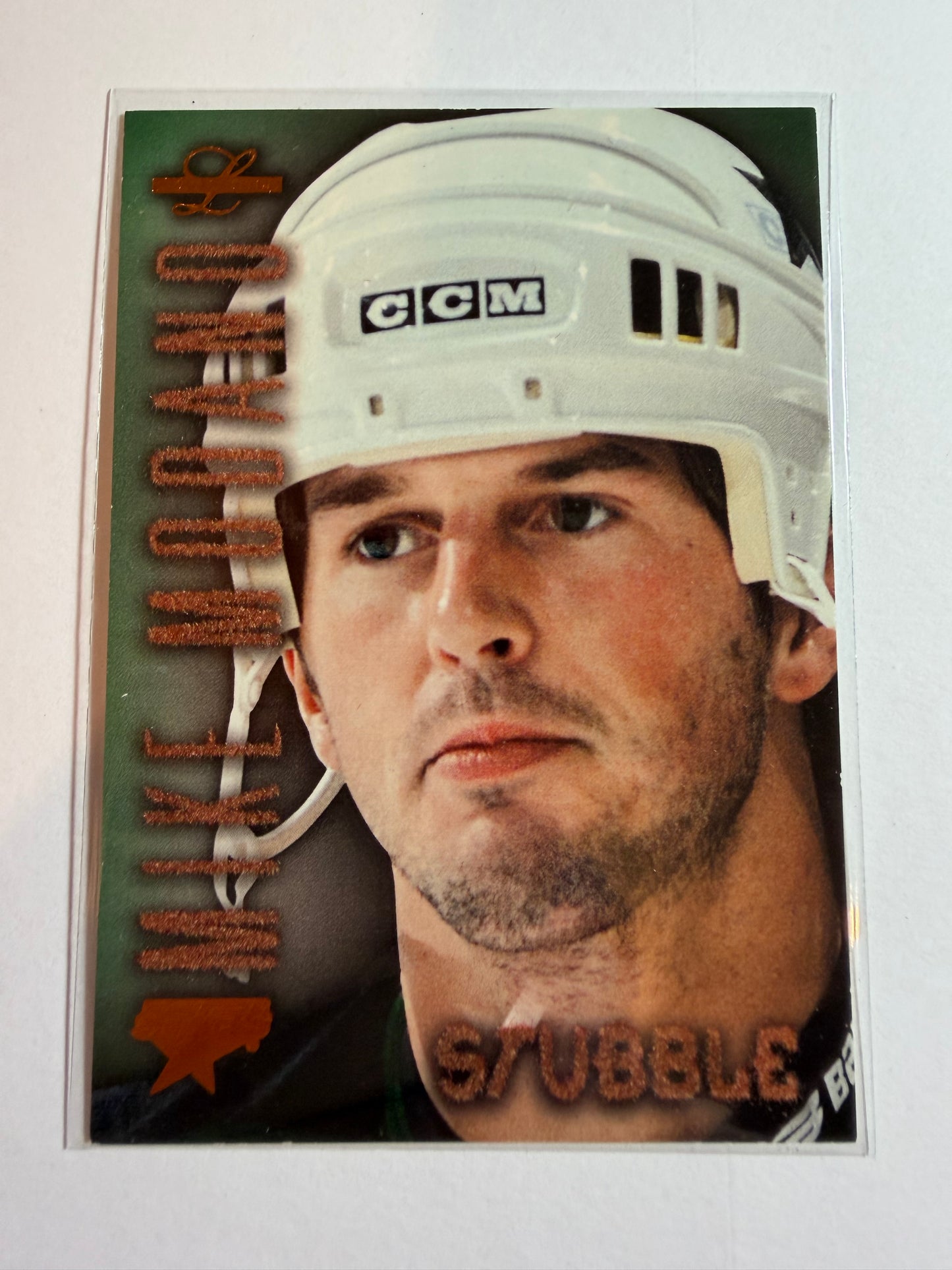 MIKE MODANO - 1996 Donruss Leaf Limited Stubble #8, xxxx/1500