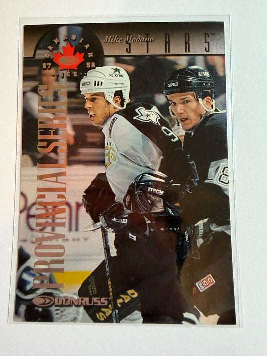 MIKE MODANO - 1997 Donruss Canadian Ice Provincial Series #13, xxx/750