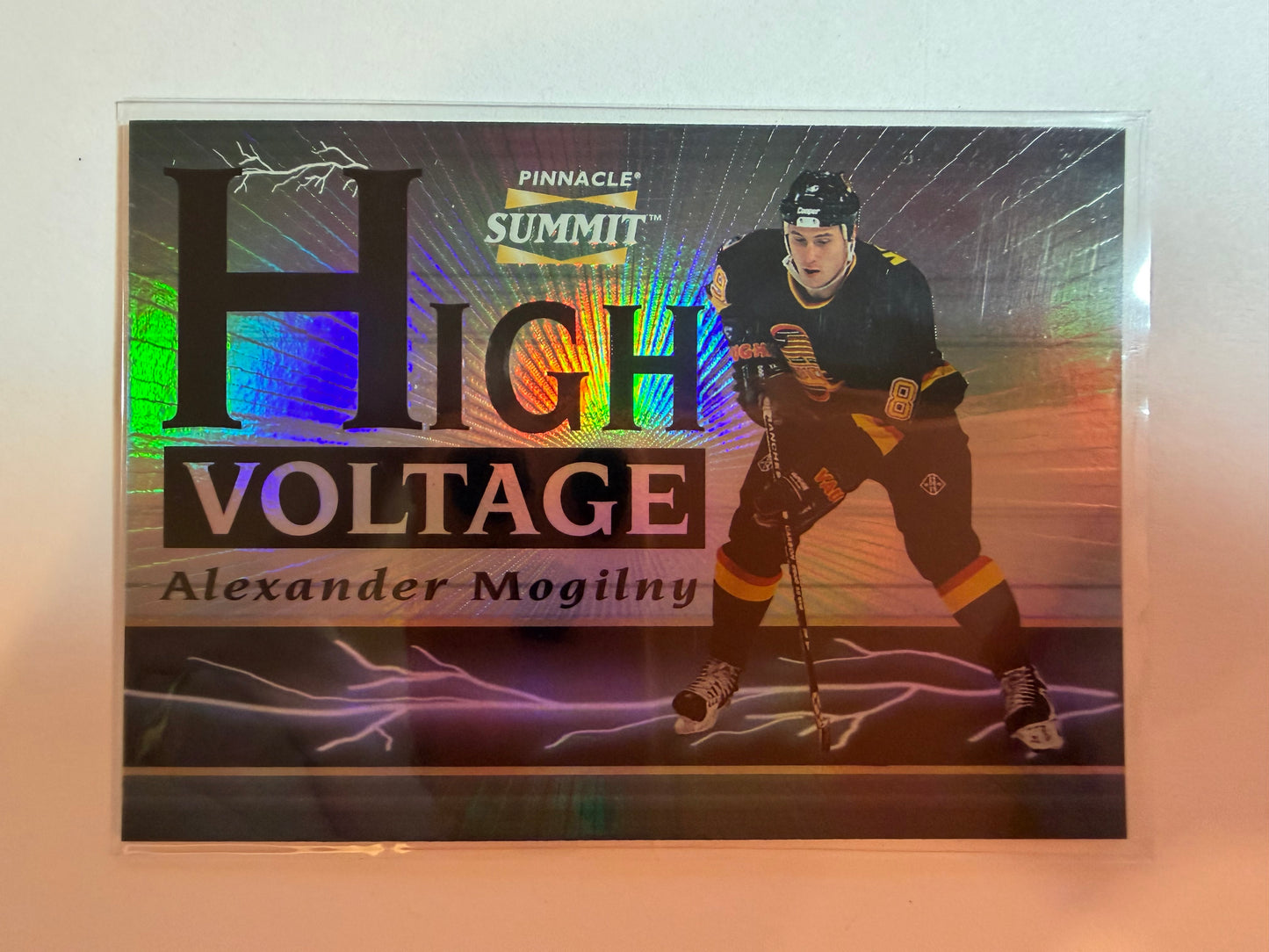 ALEXANDER MOGILNY - 1996 Pinnacle Summit High Voltage #11, xxxx/1500