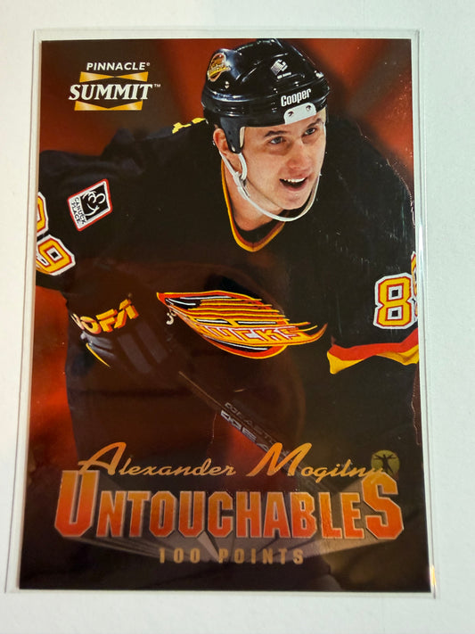 ALEXANDER MOGILNY - 1996 Pinnacle Summit Untouchables #9, xxxx/1000