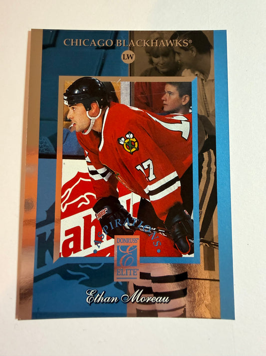 ETHAN MOREAU - 1996 Donruss Elite Aspirations #20, xxxx/3000