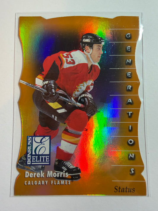 DEREK MORRIS - 1997 Donruss Elite Status Generations Die Cut #114, xxx/100