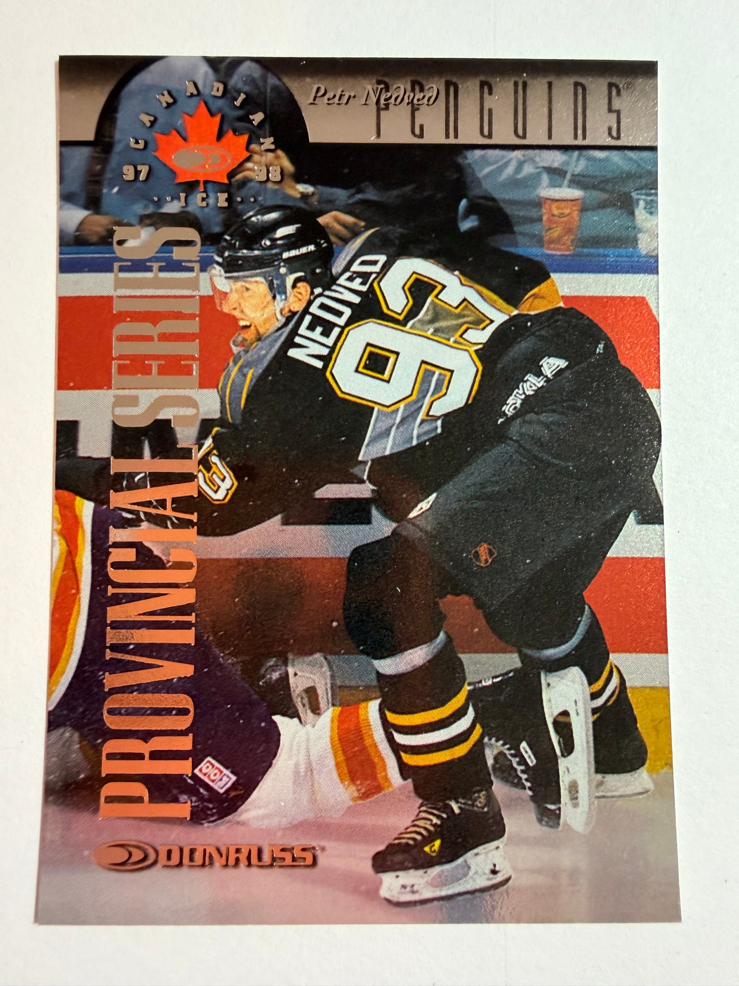 PETR NEDVED - 1997 Donruss Canadian Ice Provincial Series #71, xxx/750