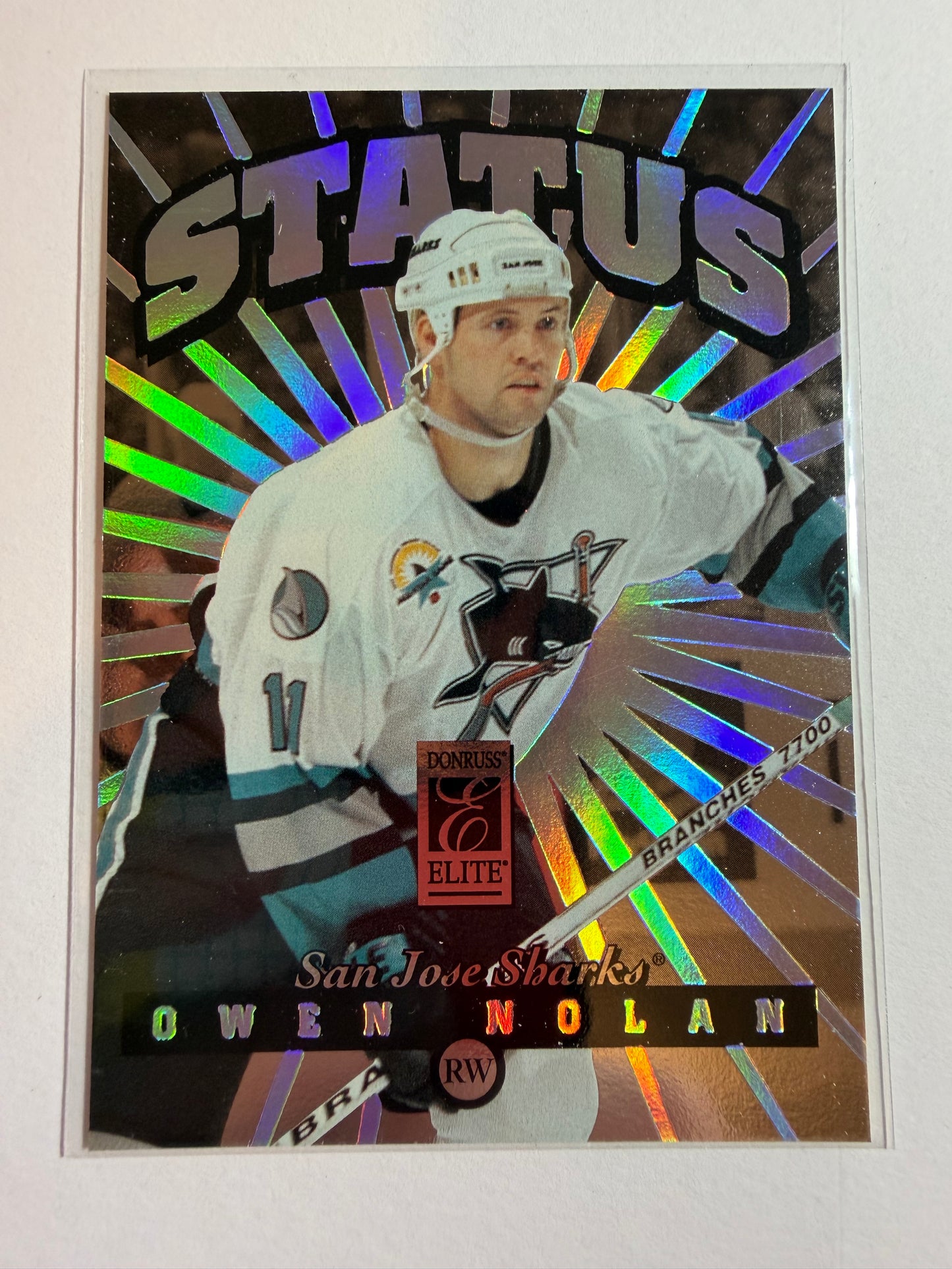 OWEN NOLAN - 1997 Donruss Elite Status #6, xxx/750