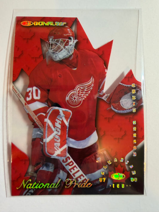 CHRIS OSGOOD - 1997 Donruss Canadian Ice National Pride Clear Cut Die Cut #6, xxxx/1997