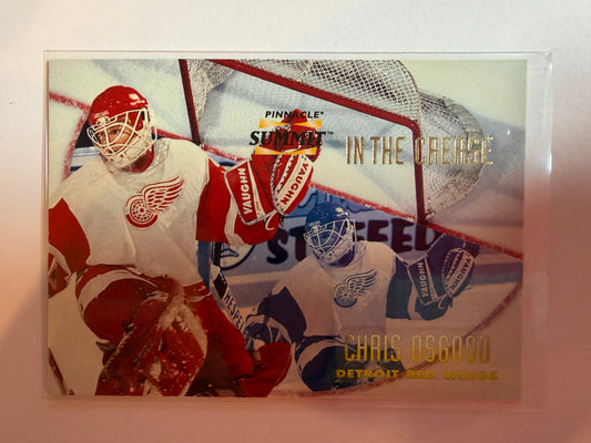 CHRIS OSGOOD - 1996 Pinnacle Summit In the Crease #13, xxxx/6000