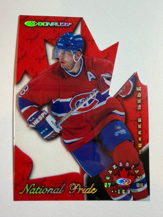 MARK RECCHI - 1997 Donruss Canadian National Pride Clear Cut Die Cut #18, xxxx/1997