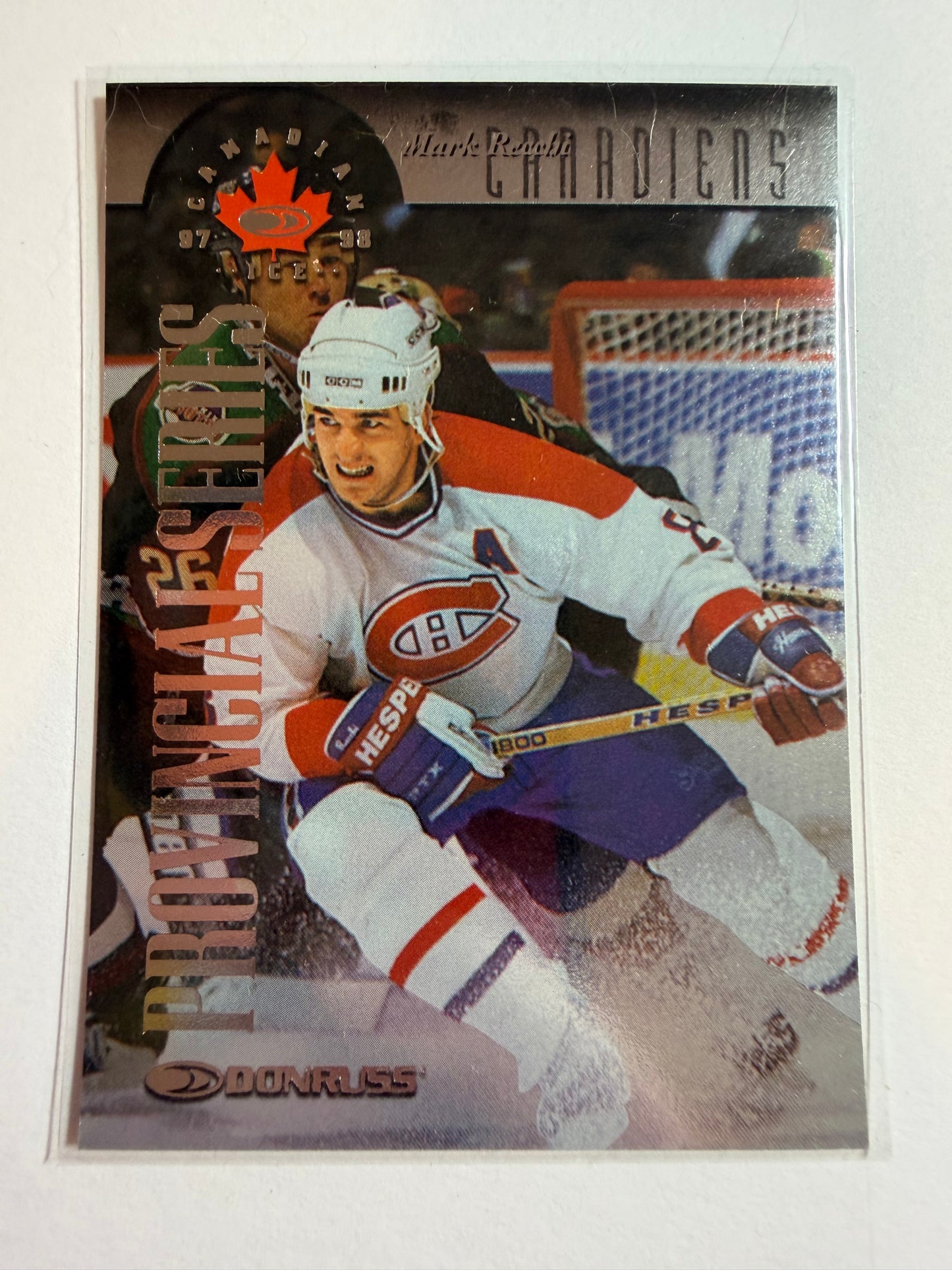 MARK RECCHI - 1997 Donruss Canadian Ice Provincial Series #53, xxx/750