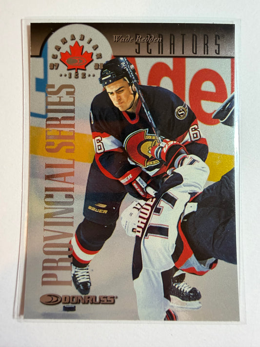 WADE REDDEN - 1997 Donruss Canadian Ice Provincial Series #31, xxx/750
