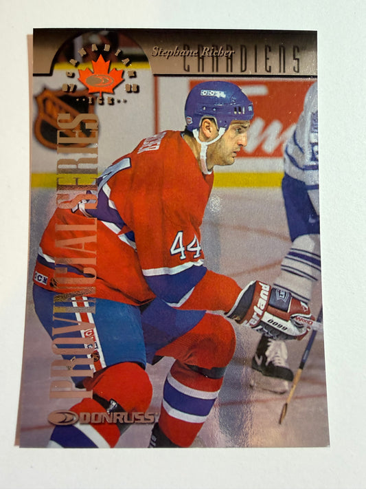 STEPHANE RICHER - 1997 Donruss Canadian Ice Provincial Series #104, xxx/750