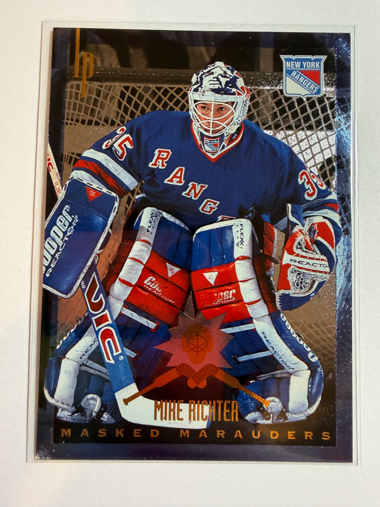 MIKE RICHTER - 1996 Donruss Masked Marauders #11, xxxx/2500