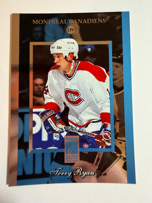 TERRY RYAN - 1996 Donruss Elite Aspirations #11, xxxx/3000