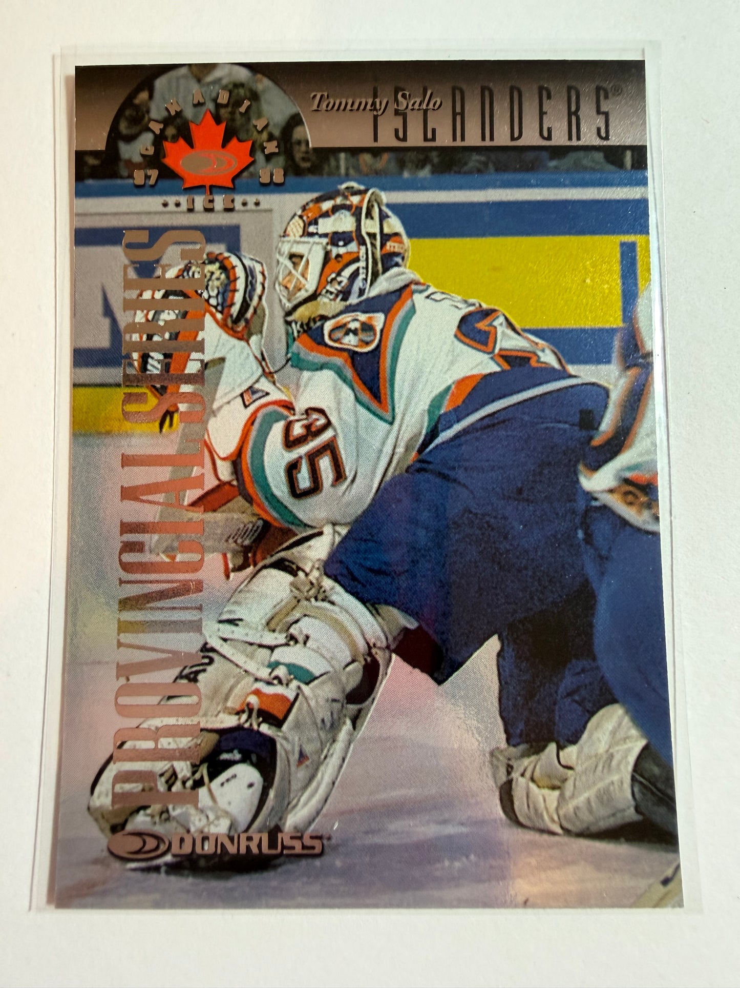 TOMMY SALO - 1997 Donruss Canadian Ice Provincial Series #106, xxx/750