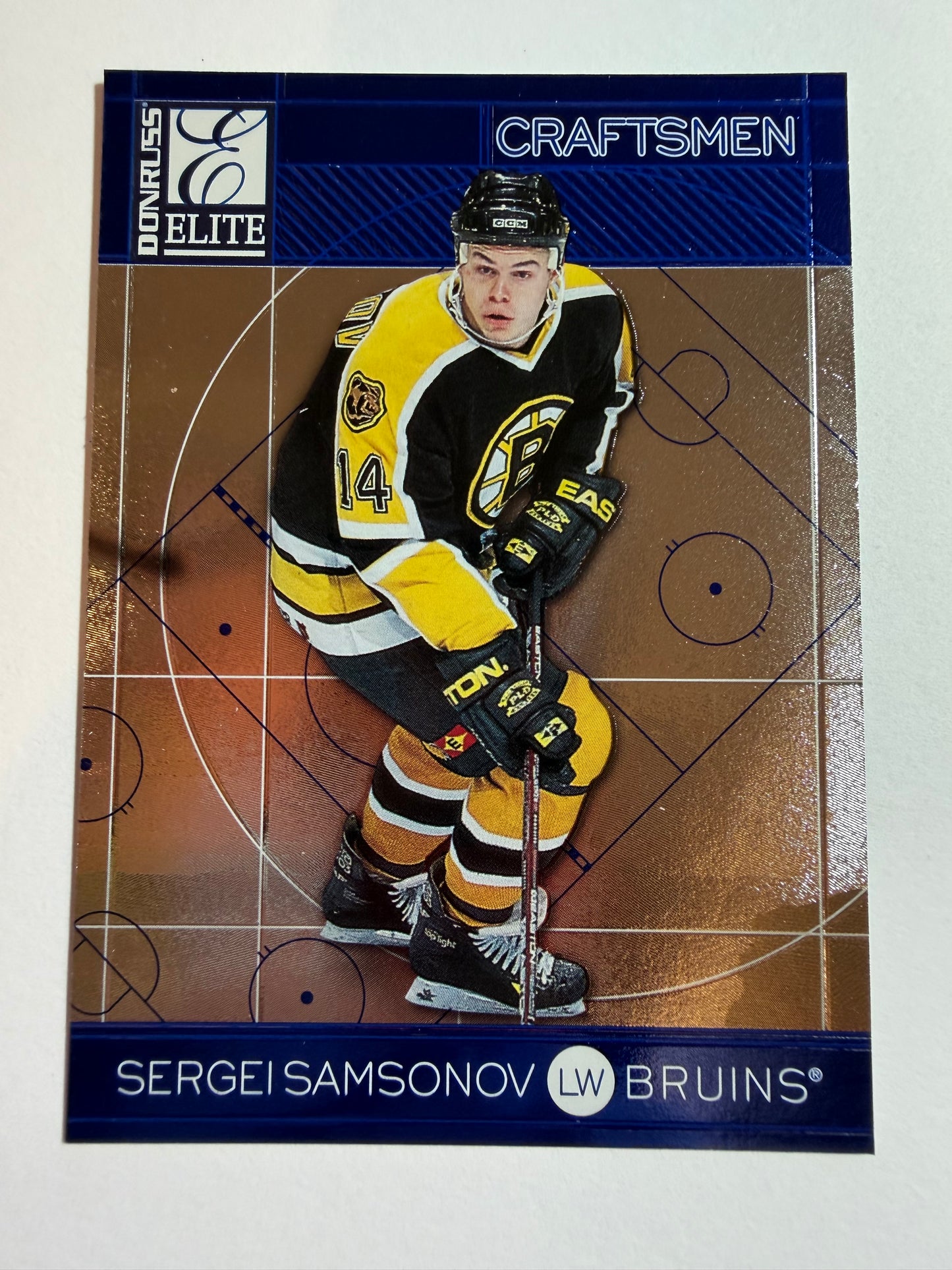 SERGEI SAMSONOV - 1997 Donruss Elite Craftsmen #12, xxxx/2500