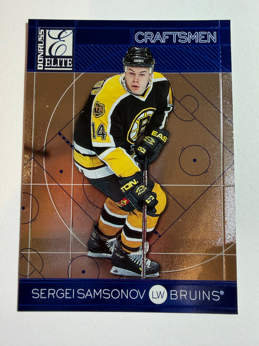 SERGEI SAMSONOV - 1997 Donruss Elite Craftsmen #12, xxxx/2500