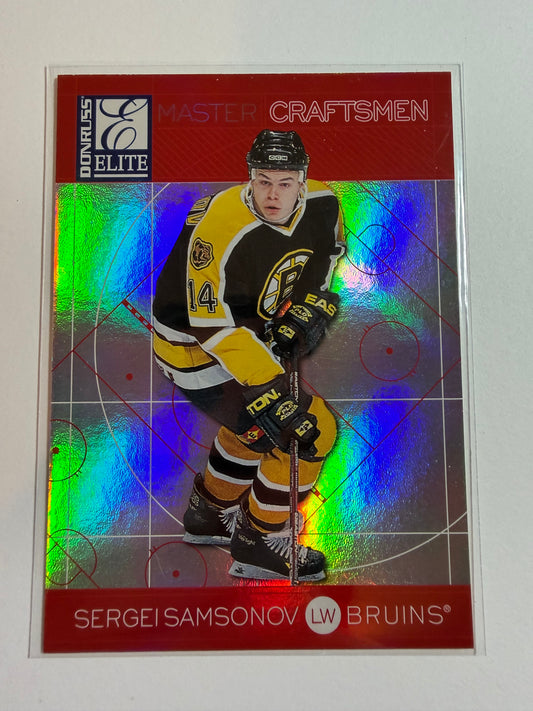 SERGEI SAMSONOV - 1997 Donruss Elite Master Craftsmen #12, xxx/100