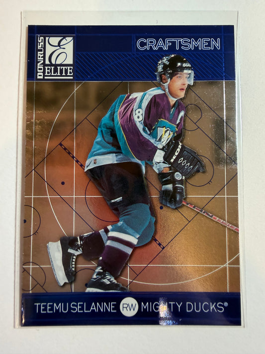 TEEMU SELANNE - 1997 Donruss Elite Craftsmen #15, xxxx/2500