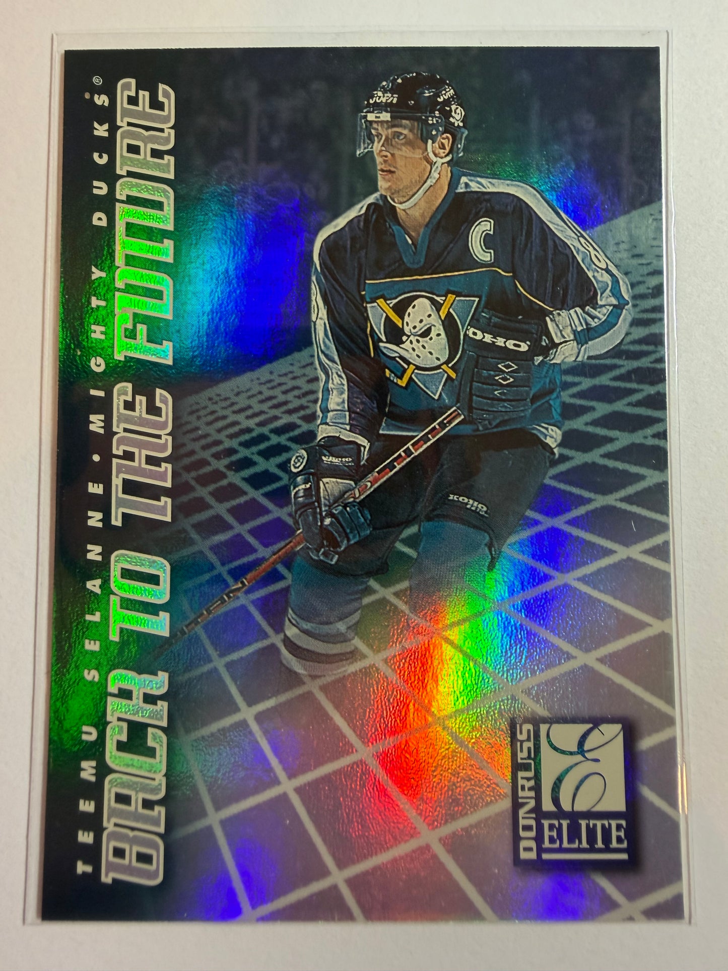 TEEMU SELANNE / PATRICK MARLEAU - 1997 Donruss Elite Back to the Future #3, xxxx/1500