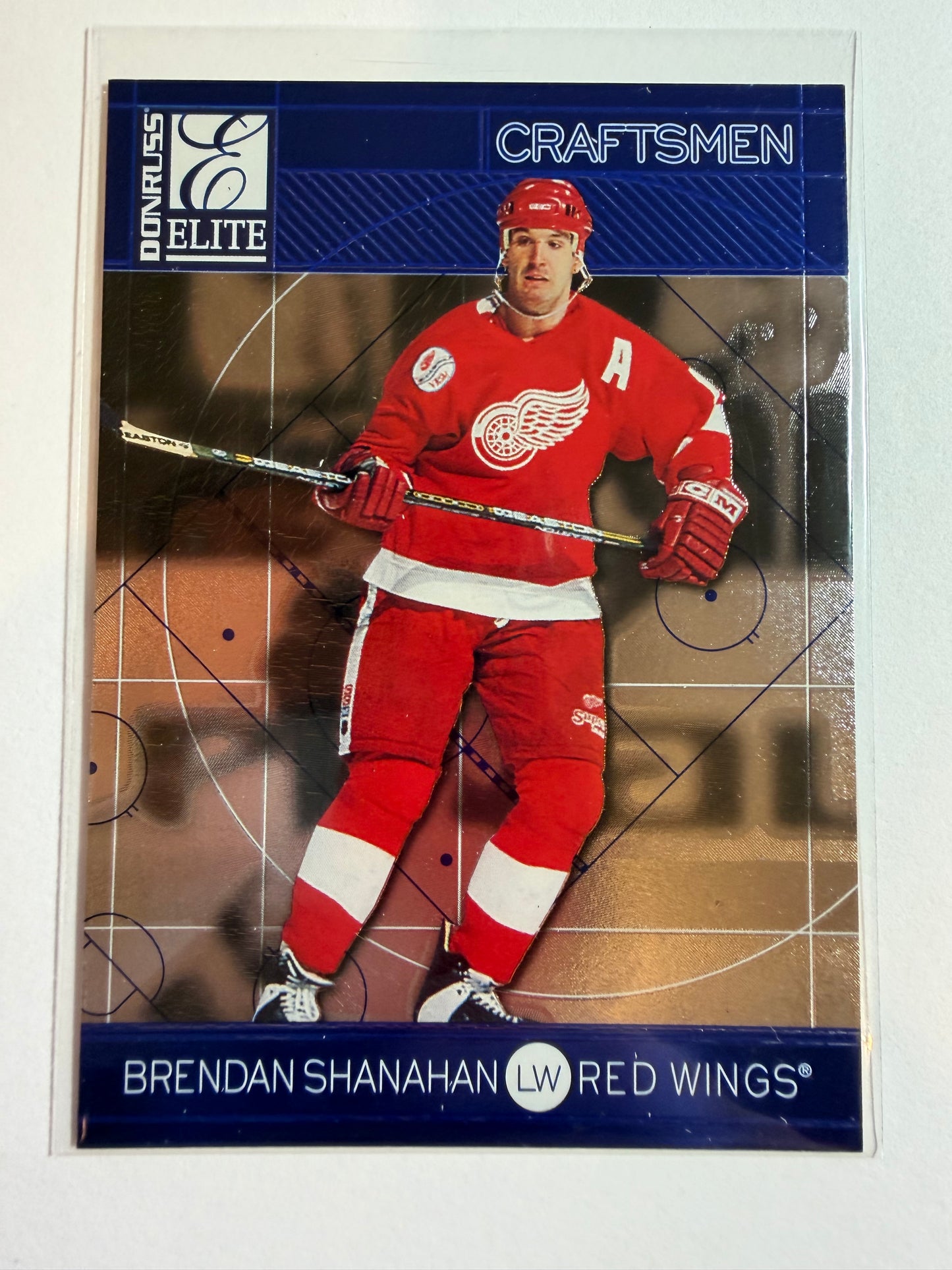 BRENDAN SHANAHAN - 1997 Donruss Elite Craftsmen #27, xxxx/2500