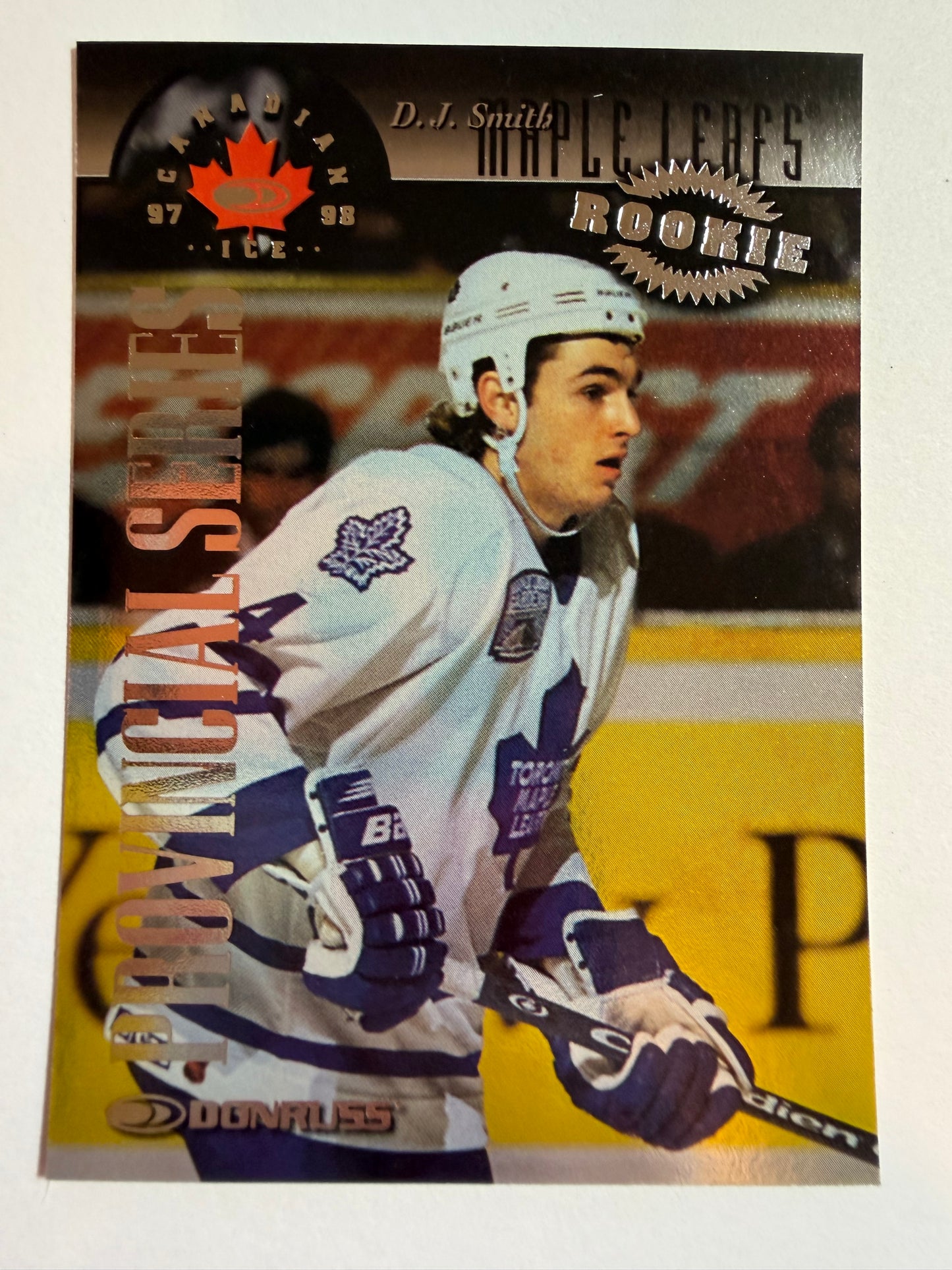 D.J. Smith - 1997 Donruss Canadian Ice Provincial Series #142, xxx/750